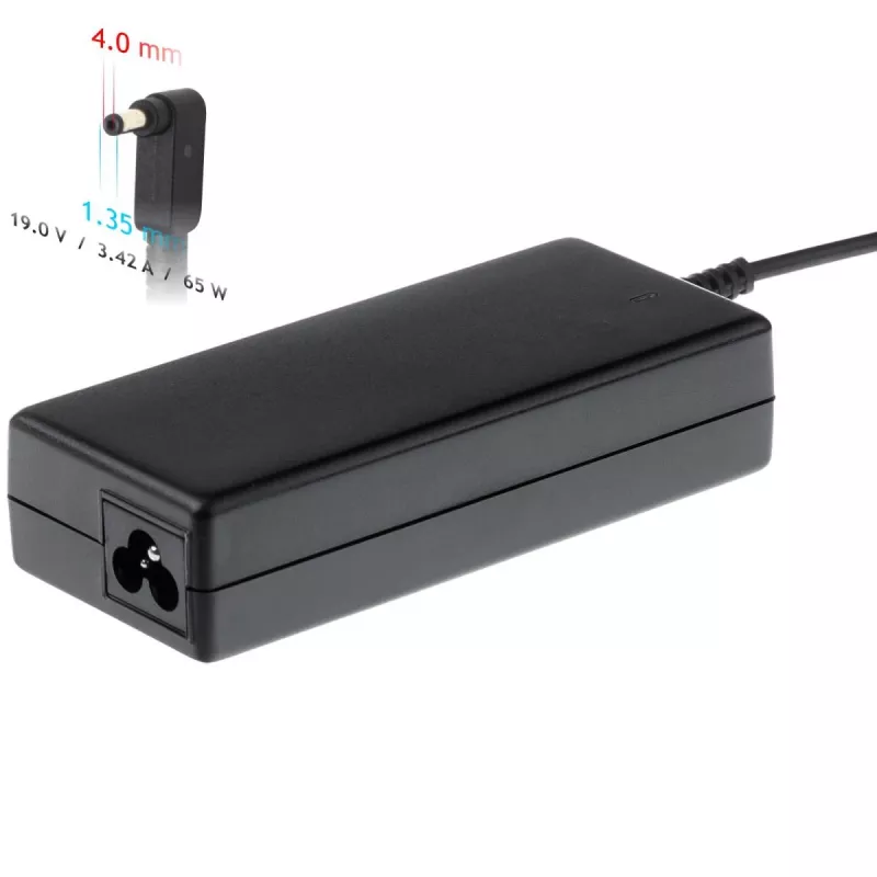 Akyga AK-ND-55 Notebook-Netzteil 19 V / 3,42 A, 65 W, 4,0 x 1,35 mm Stecker, für Asus