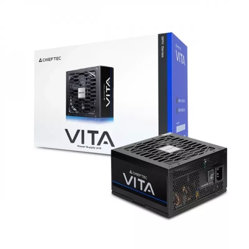 Chieftec Vita Netzteil 850W 80+Bronze - PC/Server-Netzteil - Netzteil 20+4 Pin ATX PS/2 Schwarz