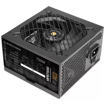 Mars Gaming MPB750SI Netzteil 750 W 24-Pin ATX ATX Schwarz