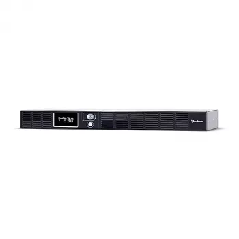 Rackmount Line-Interactive USV CYBERPOWER OR600ERM1U — 0,6 kVA / 360 W, 6x C13-Ausgänge, AVR, LCD, Silber, 1U
