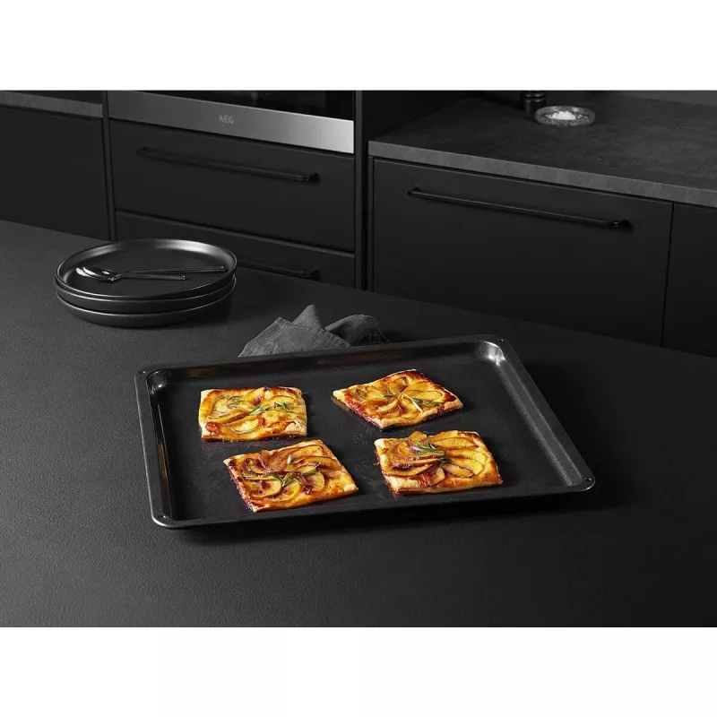 Backofenzubehör AEG A9OOAF11 rechteckig schwarz, 466×385×22 mm, 1,1 kg