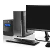 Qoltec Monolith 53979 USV, Line-Interactive, 850 VA / 480 W, 2 Schuko-Steckdosen, LCD, USB, RJ45