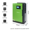 Qoltec 53886 Off-Grid-Hybrid-Solarwechselrichter, 3,5 kW, 100 A MPPT, 24 V, reine Sinuswelle
