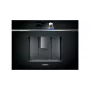 Einbau-Espressomaschine Siemens CT718L1B0 – 2,4-Liter-Wassertank, 19 bar, integriertes Mahlwerk und Milchaufschäumer, TFT-Touchdisplay, schwarz