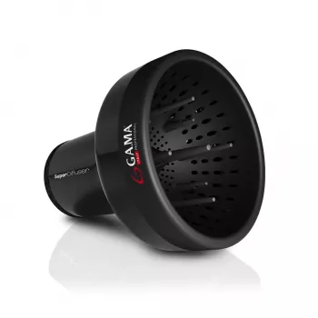Diffusoraufsatz GA.MA Universal Super Diffuser schwarz Ø150×180 mm für Haartrockner