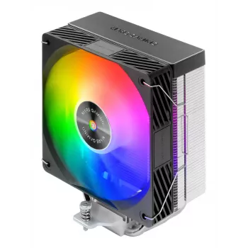 Luftkühler TACENS Mars Gaming MCPU-X4ARGB — 120-mm-ARGB-Lüfter, 4 Heatpipes, TDP 220 W, PWM, LGA1200-Unterstützung