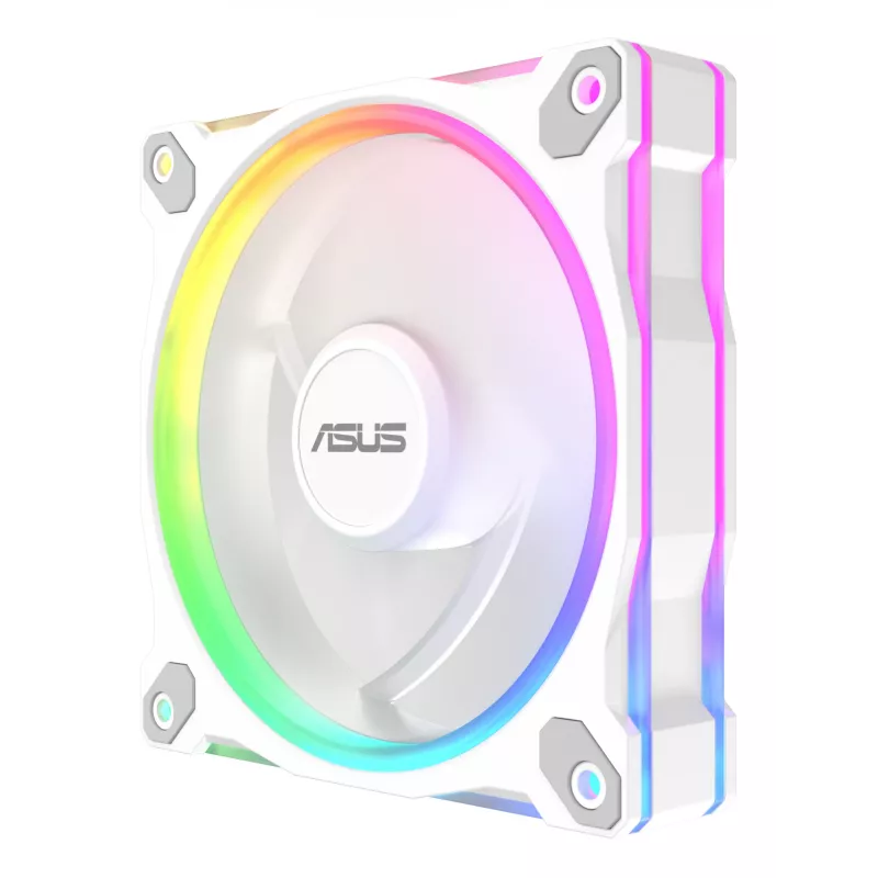 ASUS Prime MR120 ARGB Weiß 120 mm Gleitlager-Gehäuselüfter