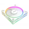 120-mm-PC-Lüfter ASUS Prime MR120 ARGB Reverse White – 1600 U/min, 58 CFM, PWM, Gleitlager