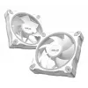 120-mm-PC-Lüfter ASUS Prime MR120 ARGB Reverse White – 1600 U/min, 58 CFM, PWM, Gleitlager