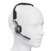 SHOKZ OpenMeet UC Kabelloser Bluetooth-Knochenleitungs-Videokonferenz-Headset mit USB-A-Adapter