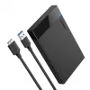 HDD/SSD-Gehäuse UGREEN 30848 Schwarz 2,5 Zoll, USB 3.0, SATA I/II/III, bis zu 10 TB, 5 Gbit/s