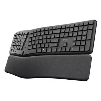 Trust Keyra ergonomische kabellose Multidevice-Tastatur