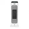 Elektrischer Keramikheizer NOVEEN PTC2000 — 2000 W, einstellbarer Thermostat, LED-Display, Timer, Fernbedienung, weiß