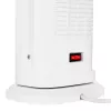 Elektrischer Keramikheizer NOVEEN PTC2000 — 2000 W, einstellbarer Thermostat, LED-Display, Timer, Fernbedienung, weiß