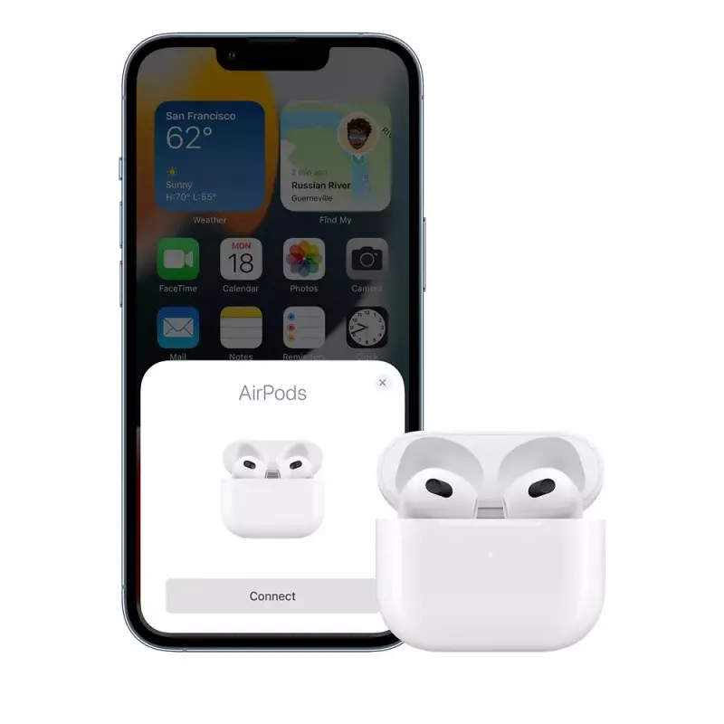 Kopfhörer Apple AirPods 3. Generation mit Lightning-Ladecase