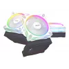 Gehäuselüfter ASUS Prime MR120 ARGB Weiß 120 mm, 1600 U/min, PWM, Gleitlager, 58 CFM