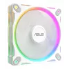 Gehäuselüfter ASUS Prime MR120 ARGB Weiß 120 mm, 1600 U/min, PWM, Gleitlager, 58 CFM