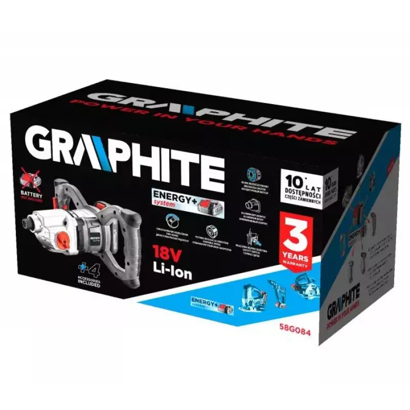 Graphite 58G084 Elektro-Erdbohrer