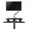 Höhenverstellbarer Schreibtisch MACLEAN MC-848 mit Gasfeder, max. Höhe 109 cm