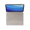 LOGITECH Combo Touch - Sand für iPad Pro 12.9 Zoll (5. Gen.) - US International QWERTY