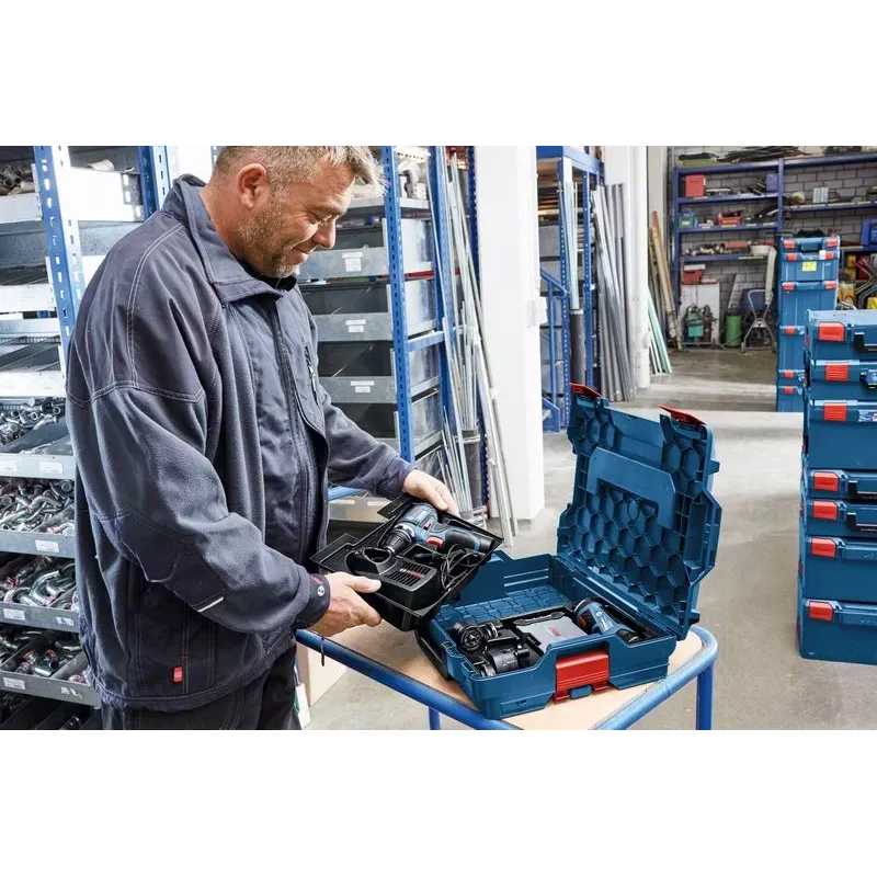 Bosch L-BOXX 238 Professional Aufbewahrungsbox Rechteckig ABS Schwarz, Blau, Rot