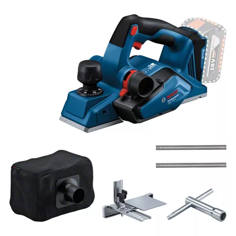 Bosch GHO 185-LI Schwarz, Blau 14000 RPM