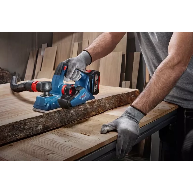 Bosch GHO 185-LI Schwarz, Blau 14000 RPM