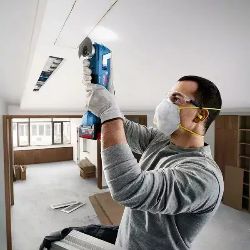 Bosch GOP 185-LI Akku-Multischneider 18 V, Schwarz, Blau