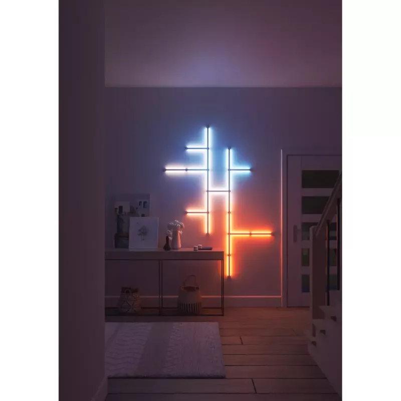 Nanoleaf Lines Squared Expansion Pack NL59E00-3SN00, 90 Grad, 3 Stück