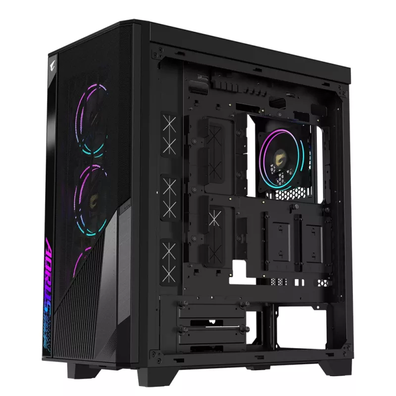 GIGABYTE GB-AC500G Computergehäuse Midi Tower Schwarz