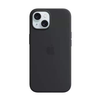 Apple iPhone 15 FineWoven Case mit MagSafe, Evergreen, MT3J3ZM/A