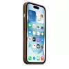 Apple FineWoven Case mit MagSafe iPhone 15 Taupe