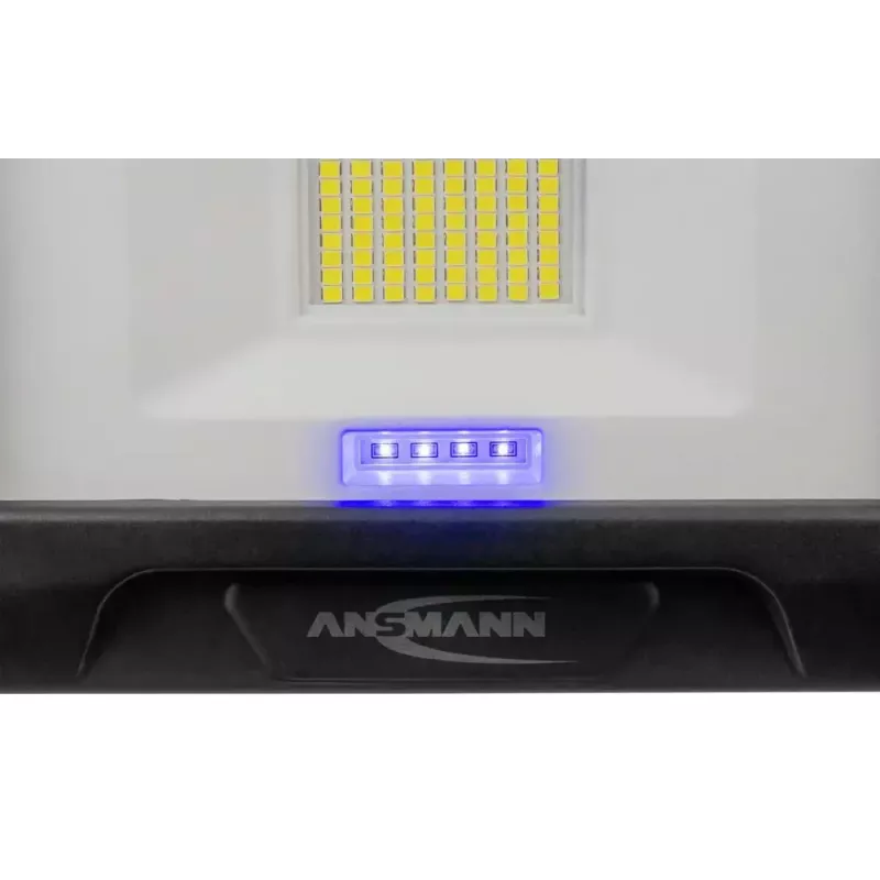 Ansmann FL50W-R wiederaufladbarer LED-Arbeitsstrahler 50 W, schwarz