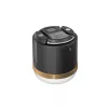 EcoFlow SCLI-B batteriebetriebene Campingleuchte, 400 lm, 3600 mAh, USB-C-Eingang, ABS+TPR-Gehäuse, IP54, Schwarz/Gold/Weiß