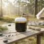 Batteriebetriebene Camping-Laterne EcoFlow SCLI-B — 400 lm, 3.600 mAh, USB‑C Eingang, ABS+TPR Gehäuse