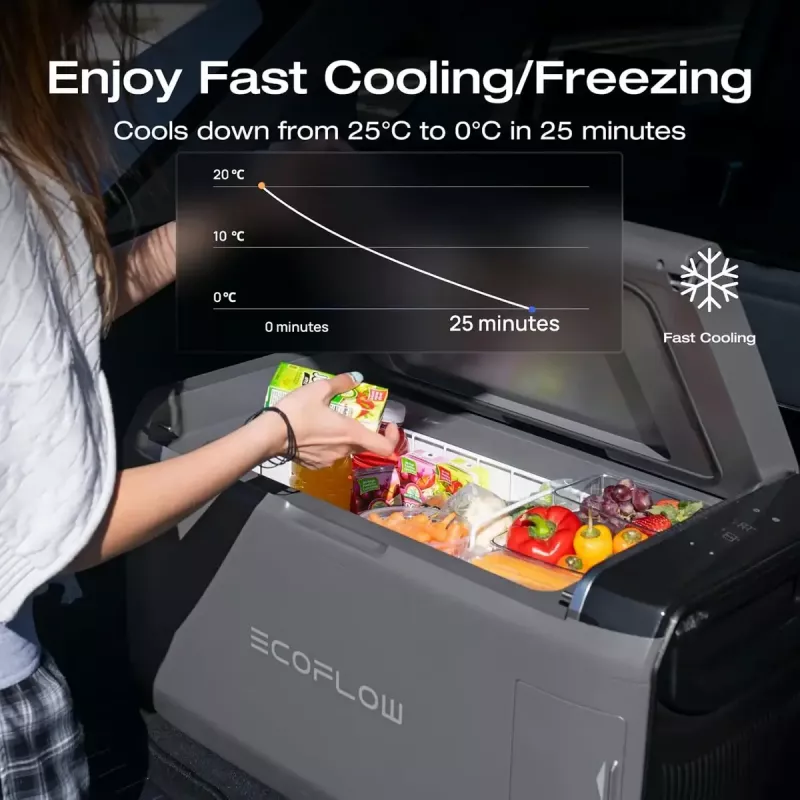 Tragbarer Kühlschrank EcoFlow Glacier Classic 35L