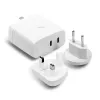 Mobiles Ladegerät Native Union FAST-PD67-WHT-INT 2 USB Typ-C Schnellladung