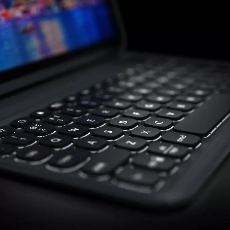 ZAGG Pro Keys kabelloses Tastatur-Case für iPad 10,9 (10. Gen.) / iPad 11 (A16) mit Apple Pencil-Halterung, UK-Layout, Schwarz/Grau