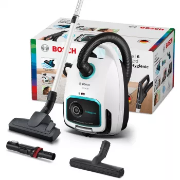 Bosch Serie 6 BGL6HYG1 Staubsauger 4,5 L Bodenstaubsauger Trocken 600 W Staubbeutel