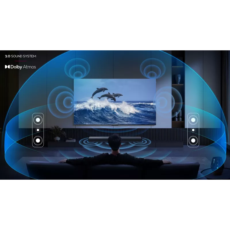 TCL S S45H Class 2.0-Kanal Soundbar mit Dolby Atmos, DTS Virtual:X und Bluetooth-Musikstreaming