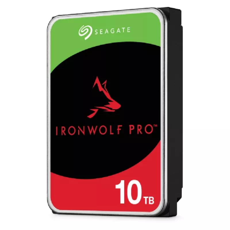 Seagate IronWolf Pro ST10000NT001 interne Festplatte 10 TB 7200 RPM 256 MB 3,5 Zoll Serial ATA III