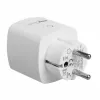 Wi‑Fi‑Funksteckdose GreenBlue GB720F, Typ-F-Stecker, max. Last 2x16A (3680W), weiß