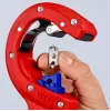 Knipex DP50 90 23 01 BK Rohrschneider, rot/blau