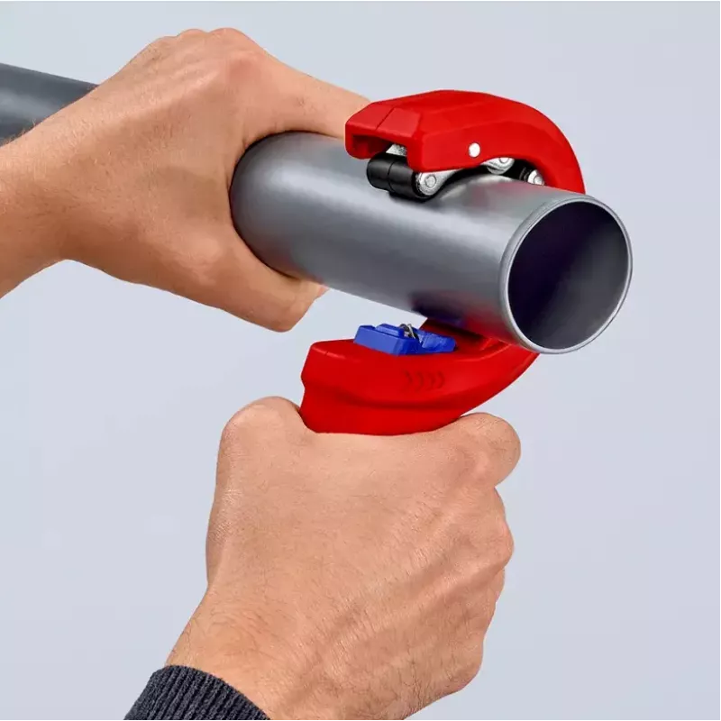 Knipex DP50 90 23 01 BK Rohrschneider, rot/blau