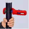 Knipex DP50 90 23 01 BK Rohrschneider, rot/blau