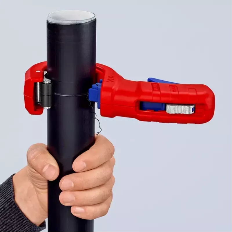 Knipex DP50 90 23 01 BK Rohrschneider, rot/blau