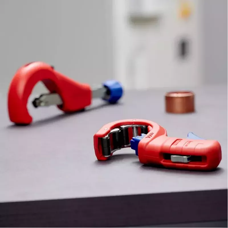 Knipex DP50 90 23 01 BK Rohrschneider, rot/blau