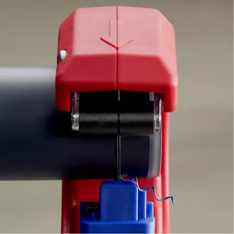 Knipex DP50 90 23 01 BK Rohrschneider, rot/blau