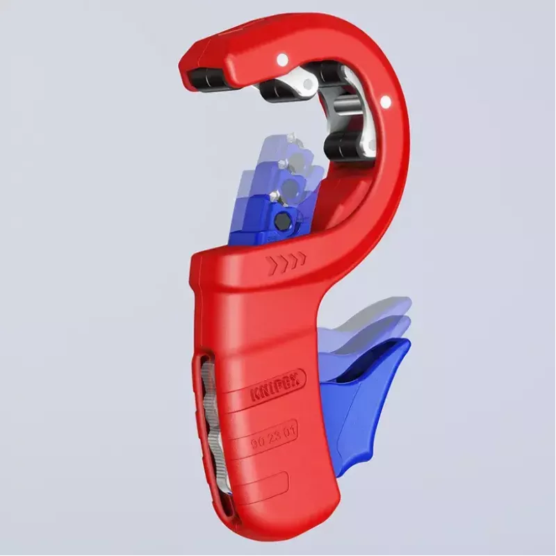 Knipex DP50 90 23 01 BK Rohrschneider, rot/blau
