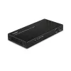 Lindy 38534 2-Port HDMI 8K60 Splitter mit Audio und Downscaling, 2x HDMI, HDR, schwarz